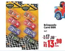 Supermercados Mateus Brinquedo Carro BBR oferta