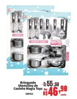 Supermercados Mateus Brinquedo Utensílios de Cozinha Magia Toys oferta