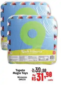 Supermercados Mateus Tapete Magia Toys oferta