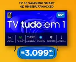 DB Supermercados Tv 65 samsung smart 4K UN65DU7700GXZD oferta