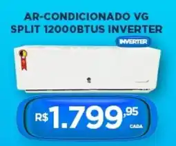 DB Supermercados Ar-condicionado vg split 12000btus inverter oferta