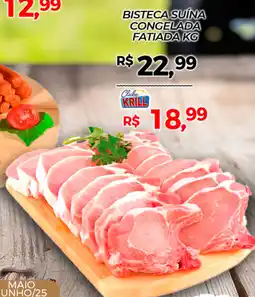 Rede Krill Bisteca suína congelada fatiada oferta