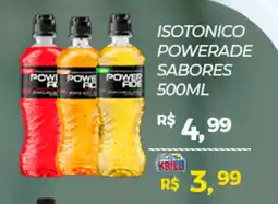 Rede Krill Isotonico powerade sabores oferta