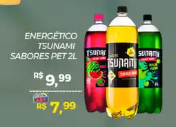 Energético tsunami sabores pet
