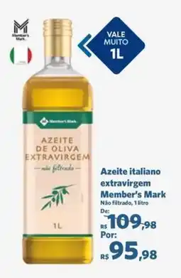 Sam's Club Azeite italiano extravirgem Member's Mark oferta
