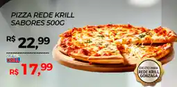 Rede Krill Pizza rede krill sabores oferta
