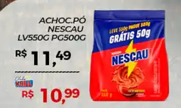 Achoc.pó nescau