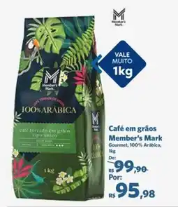 Sam's Club Café em grãos Member's Mark oferta