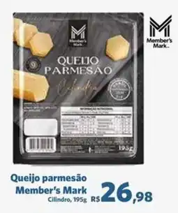 Sam's Club Queijo parmesão Member's Mark. Cilindro, oferta