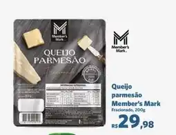 Sam's Club Queijo parmesão Member's Mark Fracionado, oferta