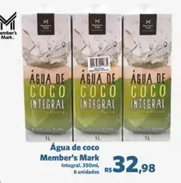 Sam's Club Água de coco Member's Mark oferta
