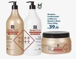 Sam's Club Shampoo, Condicionador ou Máscara Member's Mark oferta