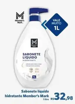 Sam's Club Sabonete liquido hidratante Member's Mark oferta