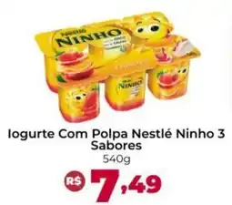 Ultrabox logurte Com Polpa Nestlé Ninho 3 Sabores oferta