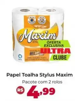 Ultrabox Papel Toalha Stylus Maxim oferta