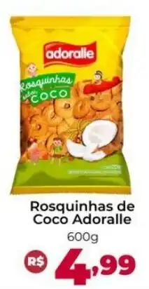 Rosquinhas de Coco Adoralle