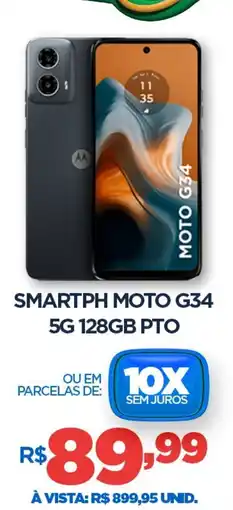 DB Supermercados Smartph moto g34 5g 128gb pto oferta
