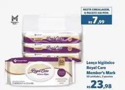 Sam's Club Lenço higiênico Royal Care Member's Mark oferta
