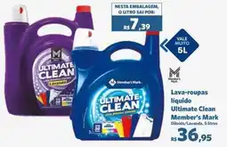 Sam's Club Lava-roupas líquido Ultimate Clean Member's Mark oferta