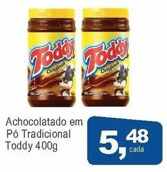 Achocolatado em po Toddy 400g