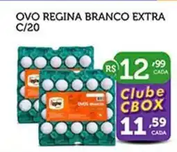 CenterBox Ovo regina branco extra oferta