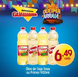 Supermercados Guanabara Óleo de Soja Soya ou Primor oferta