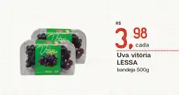 Cometa Supermercados Uva vitória LESSA bandeja oferta
