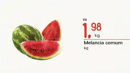 Cometa Supermercados Melancia comum oferta