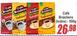 Serrano Supermercado Café Brasileiro (todos) oferta