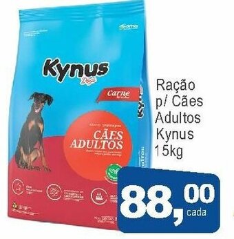 Racao p/ Caes Adultos Kynus 15kg