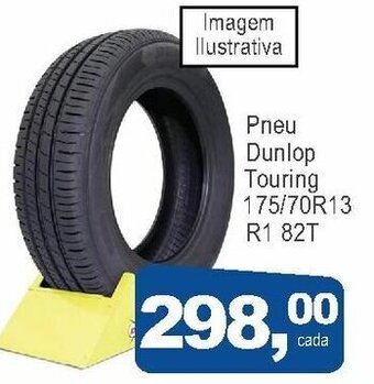 Brasil Atacarejo Pneu Dunlop Touring 175/70R13 R1 82T oferta