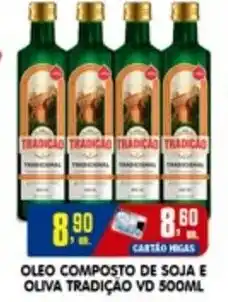 Higa's Supermercado Oleo composto de soja e oliva tradição vd oferta