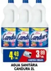 Higa's Supermercado Agua sanitária candura oferta