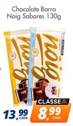 Delta Supermercados Chocolate Barra Noig Sabores oferta