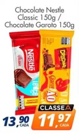 Delta Supermercados Chocolate Nestle Classic / Chocolate Garoto oferta