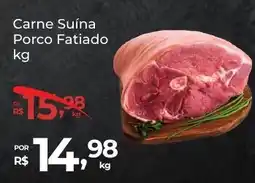 Super Luna Carne Suína Porco Fatiado oferta