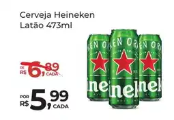Super Luna Cerveja Heineken Latão oferta