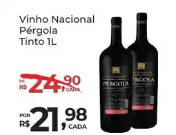 Super Luna Vinho Nacional Pérgola Tinto oferta