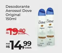 Super Luna Desodorante Aerossol Dove Original oferta