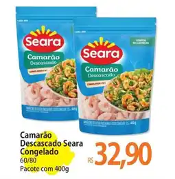 Atacadão Camarão Descascado Seara Congelado oferta
