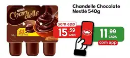 Supermercados Princesa Chandelle Chocolate Nestlé oferta