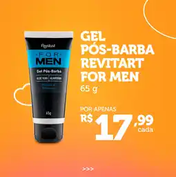 Gel pós-barba revitart for men