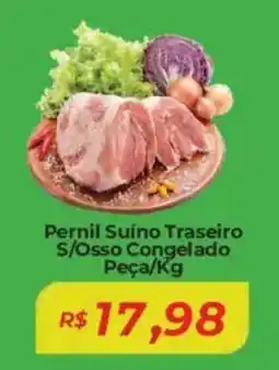 Pernil Suíno Traseiro S/Osso Congelado