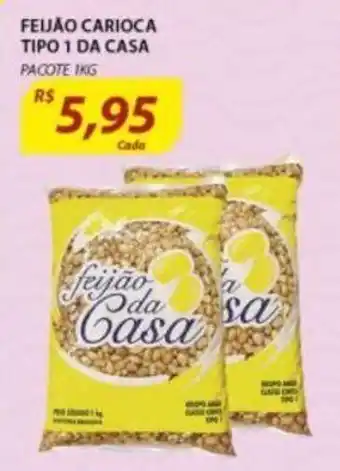 Assaí Atacadista Feijao Carioca tipo 1 da Casa 1kg oferta