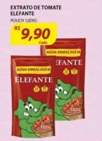 Assaí Atacadista Extrato de Tomate Elefante oferta