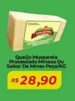 Mart Minas Queijo Mussarela Processado Minasa Qu Sabor De Minas oferta