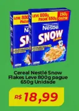 Mart Minas Cereal Nestlé Snow Flakes oferta