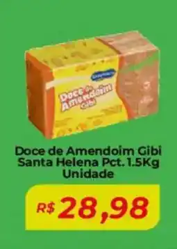 Mart Minas Doce de Amendoim Gibi Santa Helena Pct. Unidade oferta