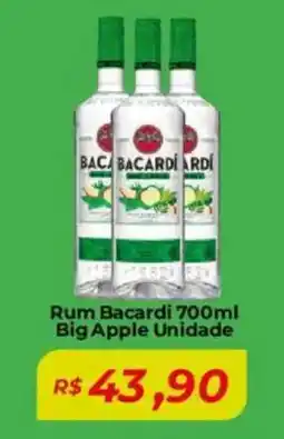 Rum Bacardi Big Apple Unidade