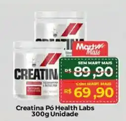 Creatina Pó Health Labs Unidade
